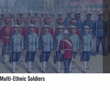 Multi-Ethnic Soldiers